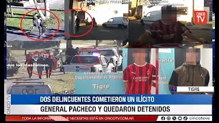 CINCO TV - BICYCLE STOLEN, IDENTIFIED BY CAMERAS AND ENDED UP ARRESTED