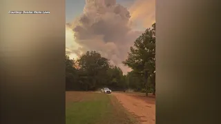 National Guard, Forestry Division share update on Calhoun County wildfire