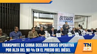Freight transport declares operational crisis due to 90% rise in diesel prices