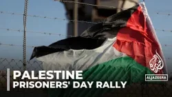 Palestinians take to streets in Bethlehem for Prisoner’s Day rally