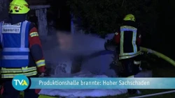 Regenstauf: Hoher Sachschaden bei Brand