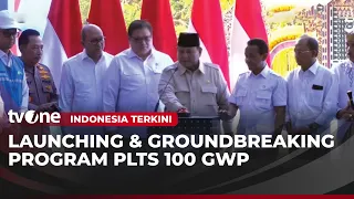 Launch & Groundbreaking of the 100 GWp Solar Power Plant Program | Indonesia Today