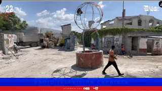 The City of Port-au-Prince continues its cleaning work on Avni Poupla, Widmayè Street, and the ex...