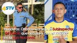 Orlando Cornejo, el Subinspector de Policía que debutará con el Club Deportivo Victoria.