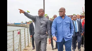 Libreville: Félix Tshisekedi explores Gabon's major projects alongside Oligui Nguema