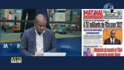 CANAL3-BENIN : Actu Matin du Jeudi 08 Octobre 2026