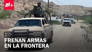 Mexico and the United States Conduct Border Operations Against Arms Trafficking