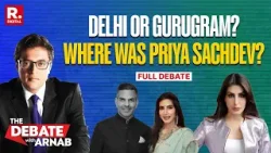 Debate With Arnab: Arnab Uncovers Key Discrepancy In Sunjay Kapur Case