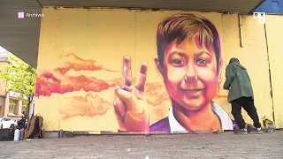 Une fresque rend hommage à Driss Atounane, tué après avoir défendu une femme dans un tram