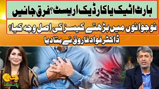 Heart Attack Vs Cardiac Arrest | Dr. Fawad Farooq Explains The Difference | G Utha Pakistan