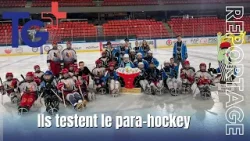 Reportage - Les collégiens brisent la glace en para-hockey à Grenoble
