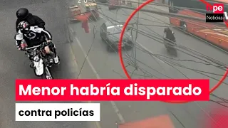 SJL: sospechosos disparan contra policías durante persecución
