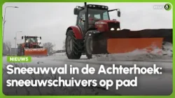 Sneeuwval in de Achterhoek: strooidiensten moeten flink aan de bak