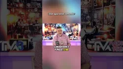 ¿Que agua estas tomando?