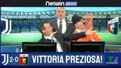 GOL DI JUVE GENOA 2-0: VITTORIA PREZIOSA IN OTTICA QUARTO POSTO, DI GREGORIO TORNA DA PROTAGONISTA!