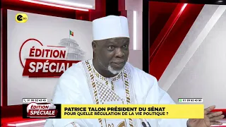 Patrice TALON président du sénat : pour quelle régulation de la vie politique ?