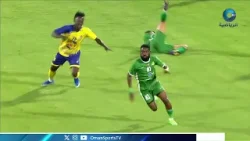 مباراة نادي النهضة ونادي عبري ضمن دوري جندال لكرة القدم