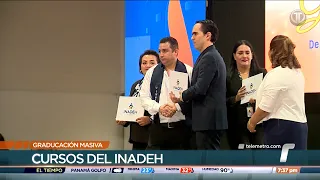 Inadeh awards 1,550 certificates in second mass graduation in Panama