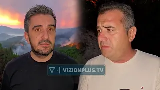 Zjarri në Rriban, deputeti Jahaj dhe kryebashkiaku Ismailaj: Situata mbetet e rëndë - Vizion Plus