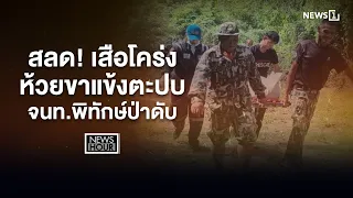 สลด! เสือโคร่งห้วยขาแข้ง ตะปบ จนท.พิทักษ์ป่าดับ  : News Hour 05-08-69