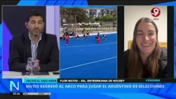 Flor Mutio returned to goal to play in the Argentine National Championship