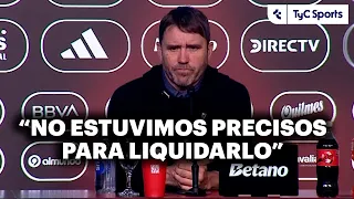 "WHEN WE MAKE MISTAKES WE END UP PAYING FOR THEM" 🗣️COUDET after RIVER'S DRAW against VÉLEZ