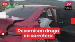 Policía incauta 130 kilos de marihuana en La Libertad durante operativo en carretera