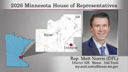 Informational interview with Rep. Matt Norris (DFL-Blaine)