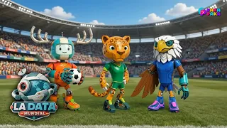 The HISTORY of WORLD CUP MASCOTS 1966-2026 | ROBOTIA: World Cup Data | PakaPaka