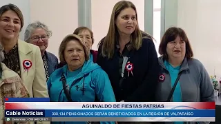 02 SEP 2026 Más de 330 mil pensionados de Valparaíso recibirán aguinaldo de Fiestas Patrias