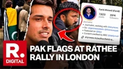 LIVE: Dhruv Rathee’s London Protest: Pakistan & PoK Flags Spotted at ‘Vote Chori’ Rally