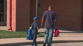 In the midst of a weekslong power outage, students in Gary, Indiana, resume school year