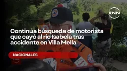 Reanudan la búsqueda del motorista que cayó al rio Isabela tras accidente múltiple