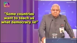 Vice President Jagdeep Dhankhar on Indian nationalism & democracy | 28 March, 2024