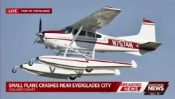 Collier County crews respond to plane in water near Port of the Islands resort