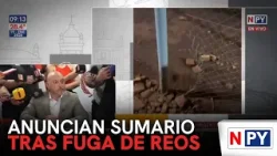 Ministerio de Justicia anuncia sumario tras escape de dos presos del penal de "máxima seguridad"