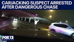 Attempted carjacking suspect arrested after dangerous chase | FOX 13 Seattle