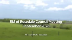 RM of Rosedale Council Meeting - September 2026