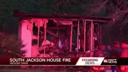 Jackson firefighters battle fire in south Jackson
