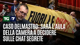 Delmastro case: The Chamber of Deputies will decide on the secret chats