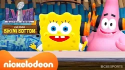 Every SpongeBob Moment at Super Bowl LVIII on Nickelodeon! | Nickelodeon