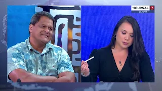 Warren Dexter, invité du journal de TNTV