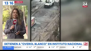 Two students arrested following Molotov cocktail incidents at the Instituto Nacional