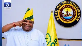 Moment Adeleke Is Declared Winner As Osun Governor For Second Term