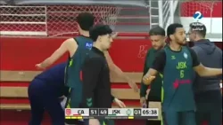 نصف النهائي للبطولة الوطنية المحترفة لكرة السلة النادي الإفريقي و الشبيبة القيروانية الشوط الثاني