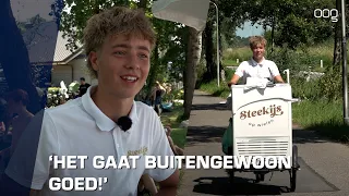 17-jarige steekijsverkoper Ivan: “Het gaat buitengewoon goed”