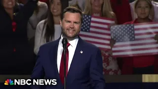 VP Vance calls out protester at GOP midterm convention