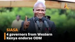Четыре губернатора из Западной Кении поддержали переговоры между ОДМ и УДА.