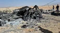 Exclusive: Downed US F-15E wreckage during second pilot rescue Exclusive: Downed US F-15E wreckage during second pilot rescue
