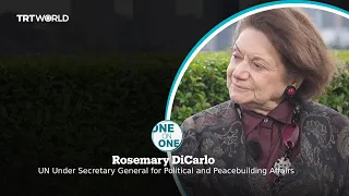 One on One with UN Under Secretary General for Political and Peacebuilding Affairs Rosemary DiCarlo